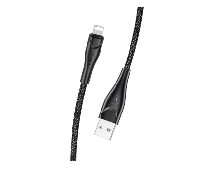 Kabel USAMS Kabel pleciony U41 lightning 3m 2A czarny